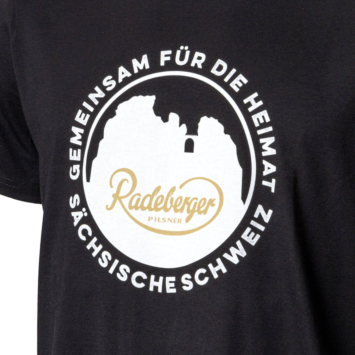 Radeberger T-Shirt "Gemeinsam für ...", schwarz